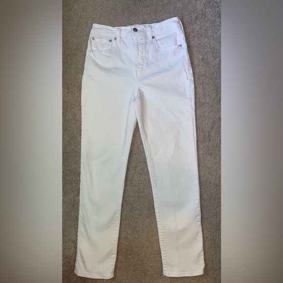 Madewell Denim - Madewell The High Rise Perfect Vintage Jean in Tile White